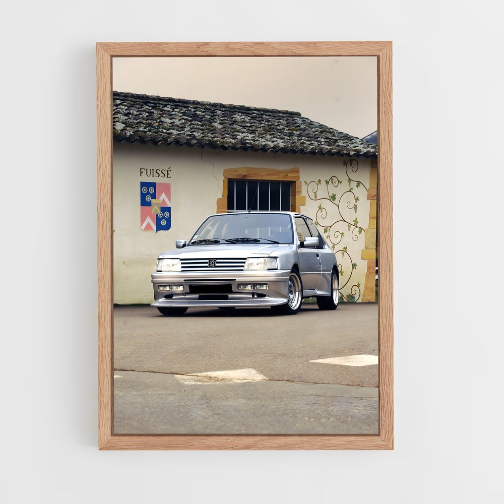Poster Boulevard de la Performance – affiche Peugeot (vue 4)